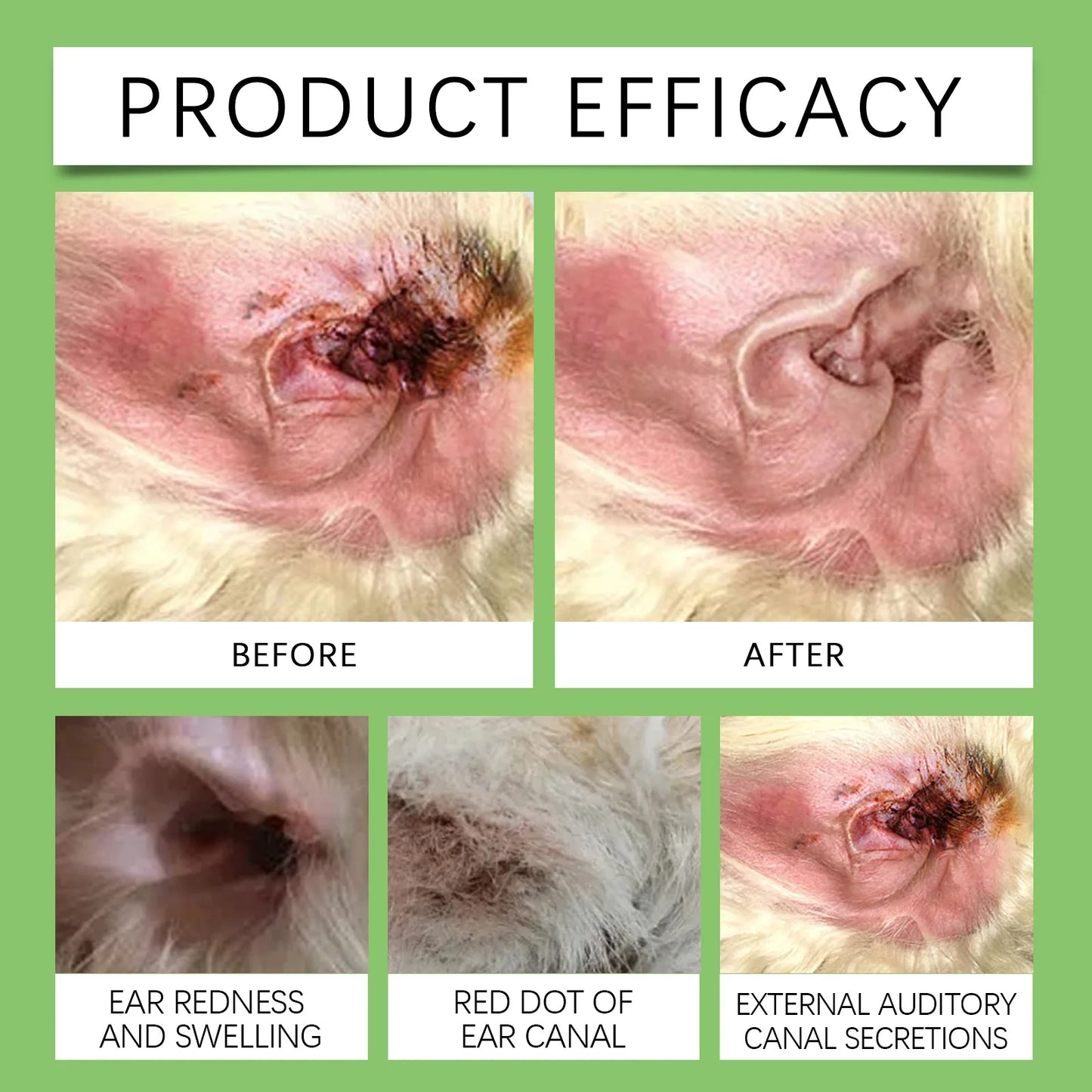 PawSoothe™ Hypoallergenic Ear Wipes – Gentle Cleaning for Dogs & Cats