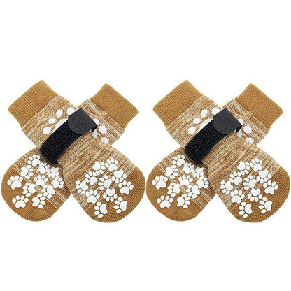 SafePaw™ Non-Slip Socks – Indoor Traction for Small Dogs
