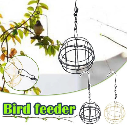 Suet Ball Feeder Bird Suet Balls Holder For Bird Feeding Metal Bird Feeder Fat Ball Bird Feeders Energy Suet Ball J5G5