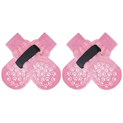 SafePaw™ Non-Slip Socks – Indoor Traction for Small Dogs