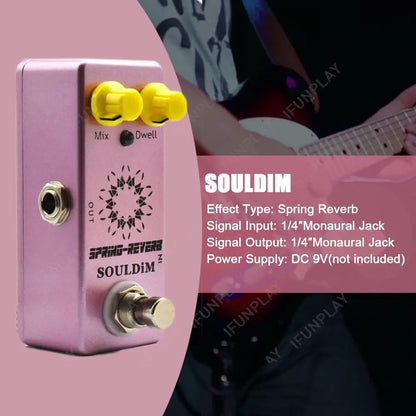 Electric Guitar Pedal Overdrive/Booster/Delay/Pramp/Reverb/Noise Reduction/Analog Delay Effect Pedal