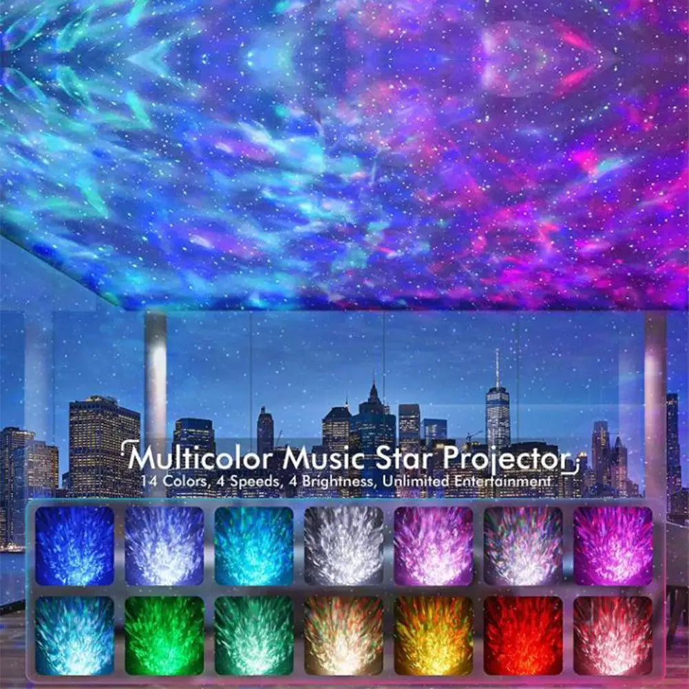 Led Dinosaur Eggs Shell Galaxy Starry Projector Bluetooth-compatible Remote Control Night Lights Children Gift Bluetooth
