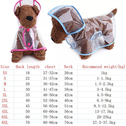 New Plastic Fashion Personalized Color Edge Costumes for Large Dogs