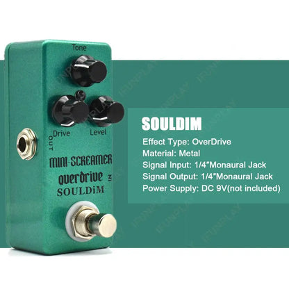 Electric Guitar Pedal Overdrive/Booster/Delay/Pramp/Reverb/Noise Reduction/Analog Delay Effect Pedal