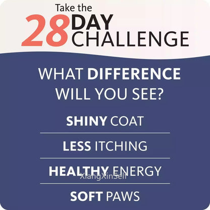 500ML 16.9 fl oz 21 Omega Fatty Acids Natural Salmon Oil Olor Human Grade Nutritional Supplement for Pet Dogs