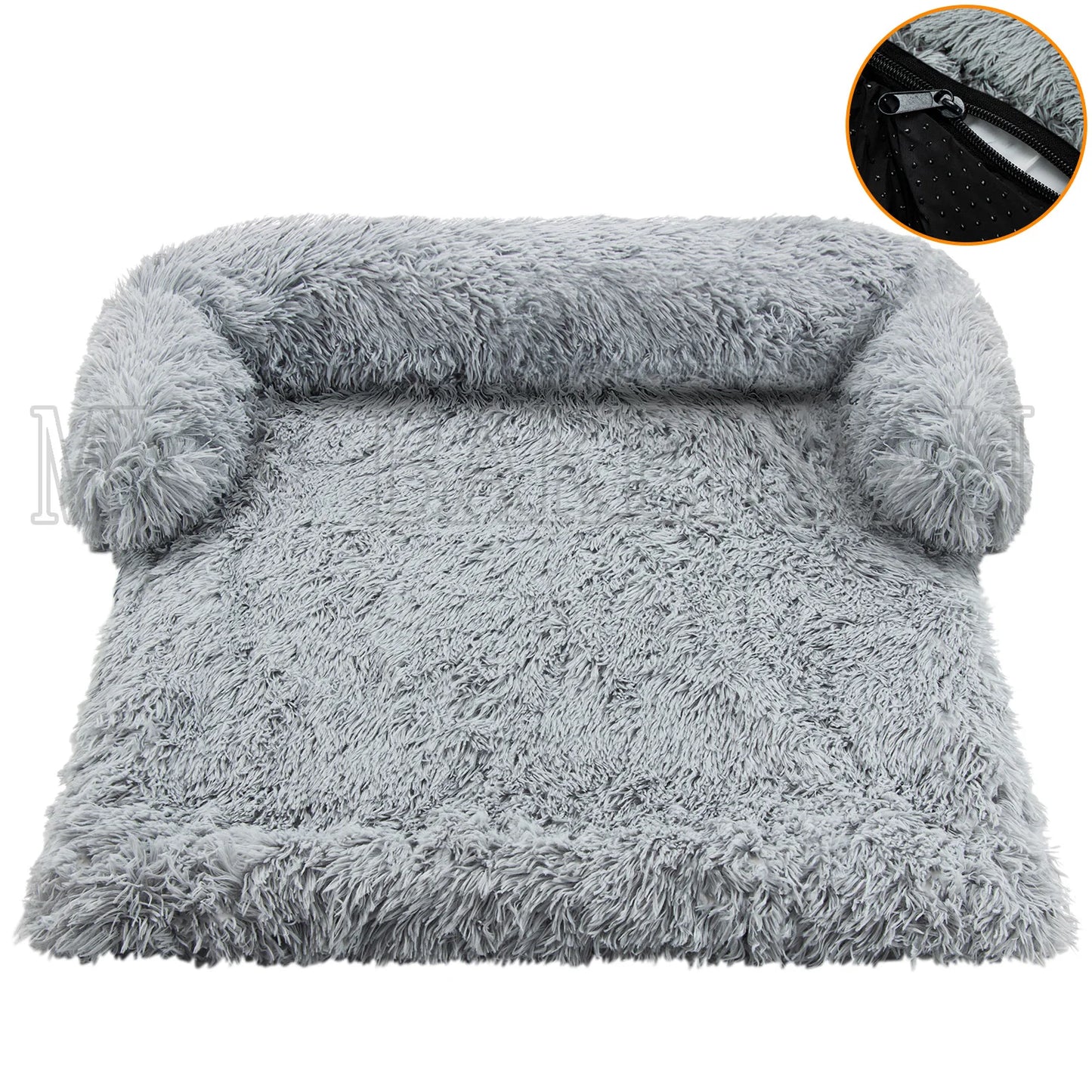 All‑Season Plush Pet Bed – Waterproof, Washable Sofa Cushion for Cats & Dogs