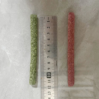 20Pcs Small Pet Teeth Cleaner Chew Stick Rose Calendula Lavender Molar Rod for Hamster Chinchillas Rabbit Grinding Rod Bite Toy