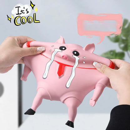 for children and anti-stress for adults. Squeeze Pink Pigs Antistress Toy Cute Squeeze Animals Lovely Piggy Doll Stress Relief Toy Decompression Toy Children Gifts