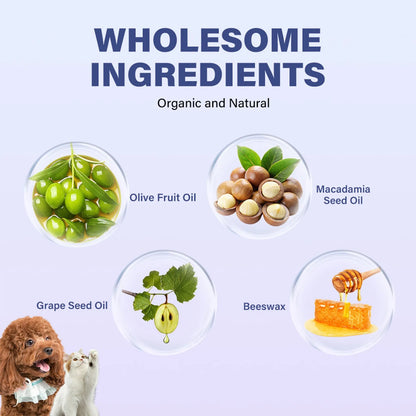 PawGuard™ Natural Dog & Cat Paw Balm – Moisturizing & Winter Repair