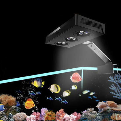 AquaLumina Touch Wave Reef Illuminator Spectra Nano 029 Aquarium Light 30W 40W Saltwater Lighting Tank Mobile WIFI Control