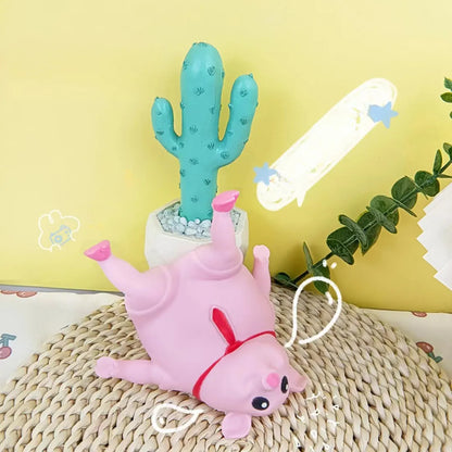 for children and anti-stress for adults. Squeeze Pink Pigs Antistress Toy Cute Squeeze Animals Lovely Piggy Doll Stress Relief Toy Decompression Toy Children Gifts