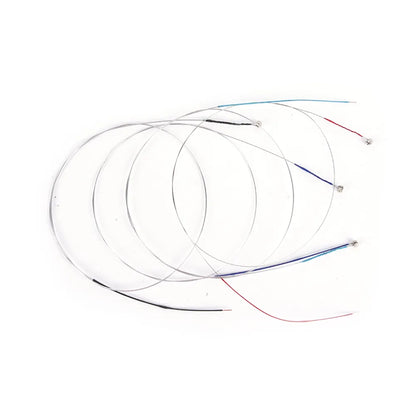 4Pcs Violin Fiddle String Strings Steel Core Nickel-silver Wound With Nickel-plated Ball End For 4/4 3/4 Violins Fiddle Strings