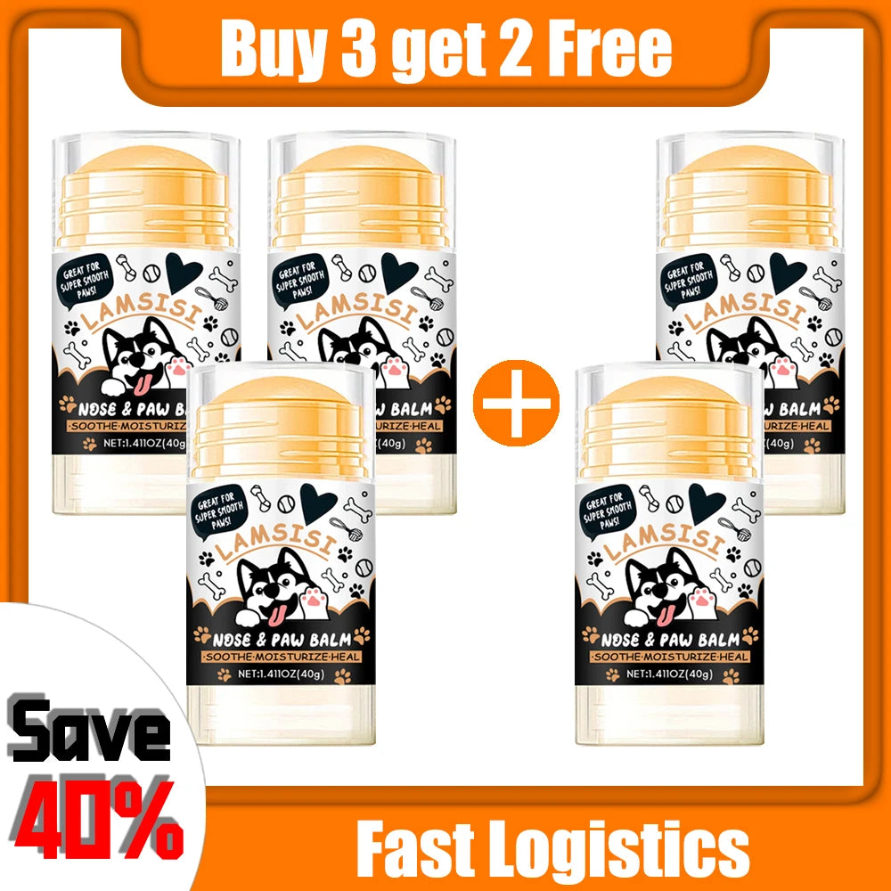 PawGuard™ Lick-Safe Dog Balm – Moisturizing & Crack Prevention