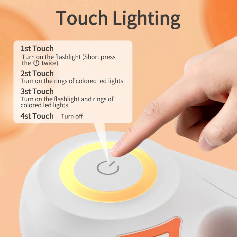 LED Luminous Leading Fashion Light Straps For Dog Puppy Pet Flexi Walking Running Lead