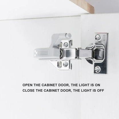 StarGlow Cabinet Sensor Lumos
Muunnn LED Inner Hinge Lamp Under Cabinet Lights Universal Wardrobe Cupboard Sensor Lights for Bedroom Kitchen Closet Night Lamp