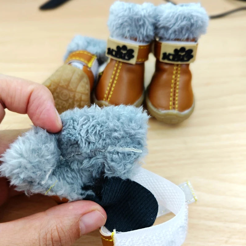 PawSneak™ Waterproof Dog Sneakers – Winter Warm Boots for Small Dogs