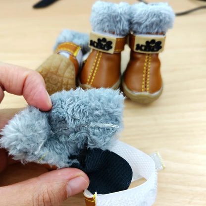 PawSneak™ Waterproof Dog Sneakers – Winter Warm Boots for Small Dogs