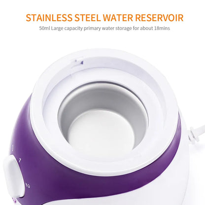HydraHeaven Skin Quencher
Face Steamer Facial Heating Sprayer Skin Moisturizing Pore Cleaner Facial Hot Fog Steamer Home Care Skin Humidifier SPA Machine