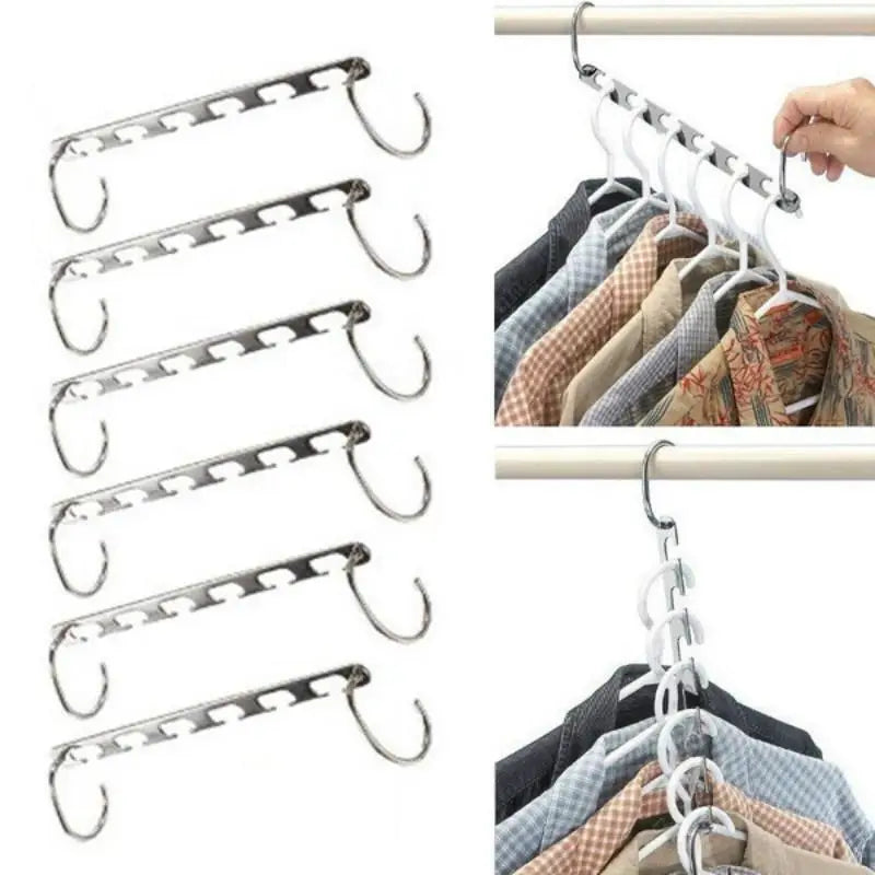 1pcs 37cm Wardrobe Multi-Clip Pant Hangers