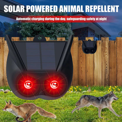 FlashGuard™ Solar Animal Repeller – Motion Sensor for Dogs, Cats, Birds & Foxes