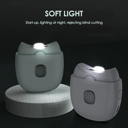 Electric Nail Clipper For Baby Adult USB Rechargeable Automatic Nail Clippers Trimmer Cutter Grinder Manicure Pedicure Tools