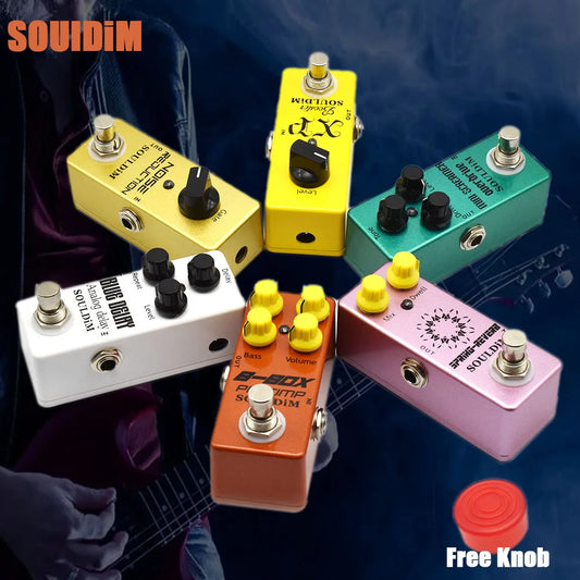 Electric Guitar Pedal Overdrive/Booster/Delay/Pramp/Reverb/Noise Reduction/Analog Delay Effect Pedal