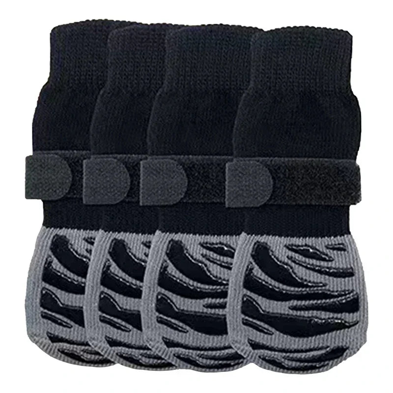 SafePaw™ Non-Slip Socks – Indoor Traction for Small Dogs