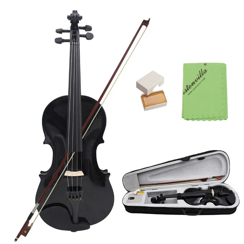 Gift for Christmas!
FestiveFiddle 4/4 Collection with Case & Bow & Rosin for Violin