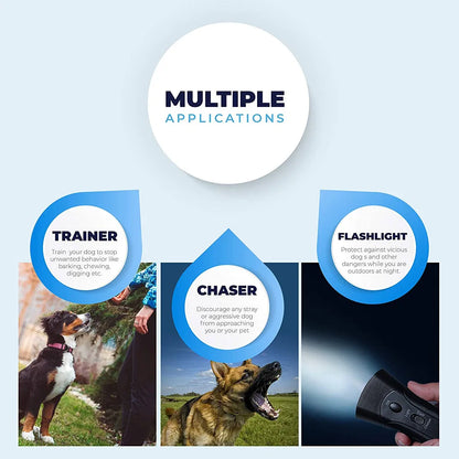 LED Ultrasonic Anti Barking Ultrasonic Without Battery dog