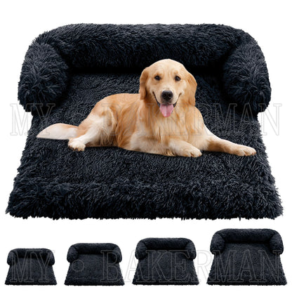 All‑Season Plush Pet Bed – Waterproof, Washable Sofa Cushion for Cats & Dogs
