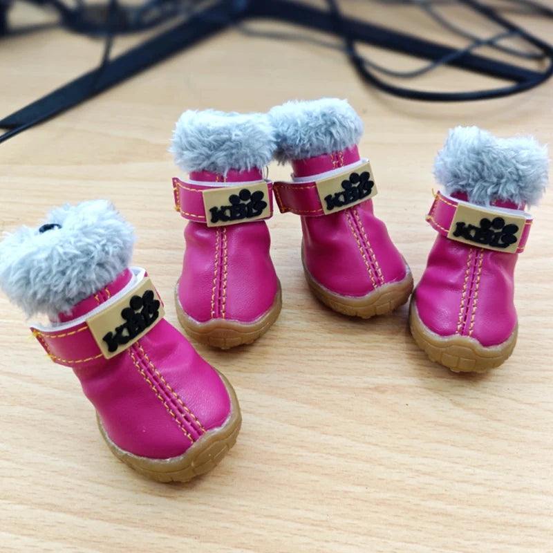 PawSneak™ Waterproof Dog Sneakers – Winter Warm Boots for Small Dogs