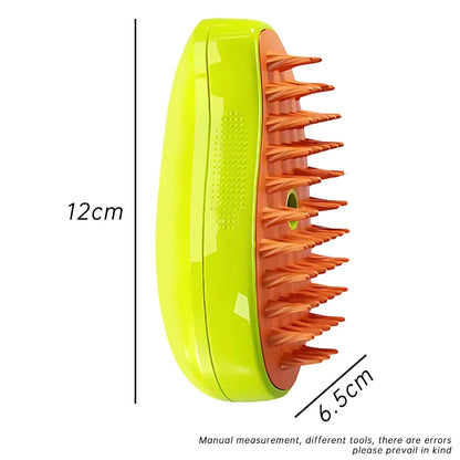 Dog Grooming Comb Cat Massage Brush USB Charging Supplies Silicone Depilation Brush