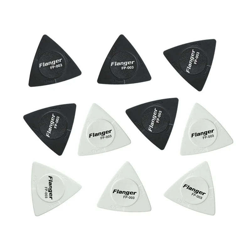 Flanger 3 Thickness Triangle Guitar Picks Antislip Style Picks