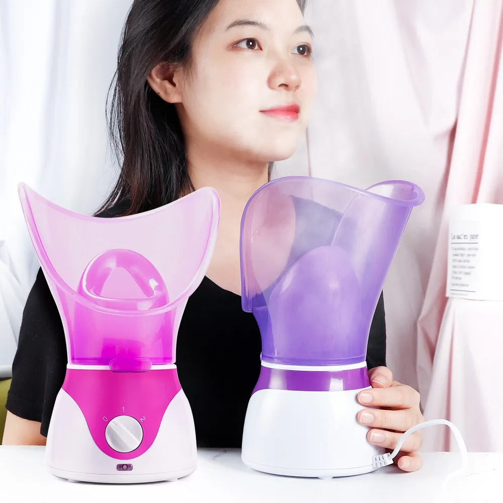 HydraHeaven Skin Quencher
Face Steamer Facial Heating Sprayer Skin Moisturizing Pore Cleaner Facial Hot Fog Steamer Home Care Skin Humidifier SPA Machine