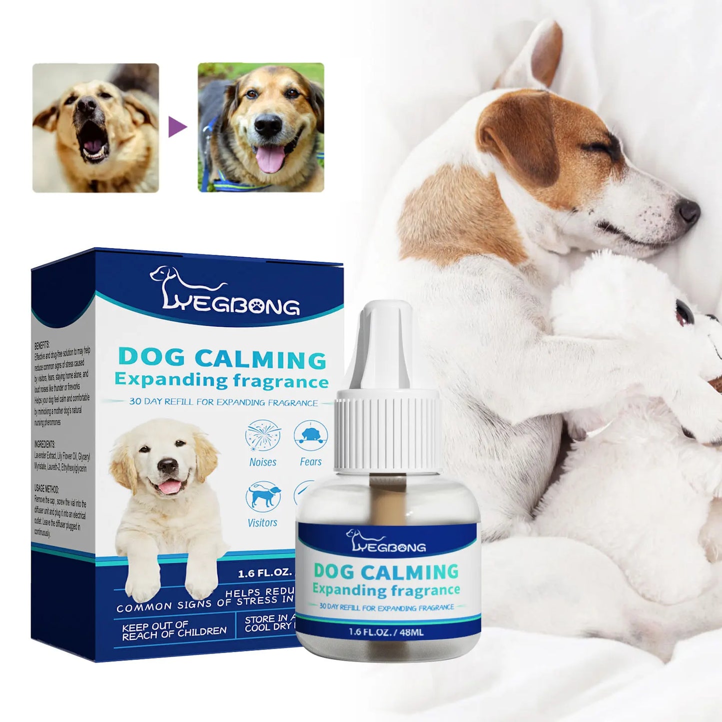 PetCalm - Liquid Stress & Noise Relief for Dogs & Cats