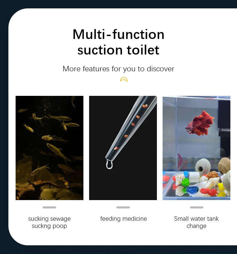 🥇 AquaFlow™ Mini Aquarium Water Changer – Easy Fish Tank Cleaning Pump