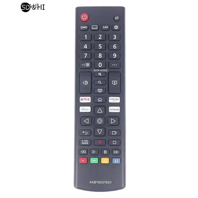 Universal TV Remote Control Portable Smart Remote Control Replacement Parts Lightweight AKB76037601 For LG LED TV