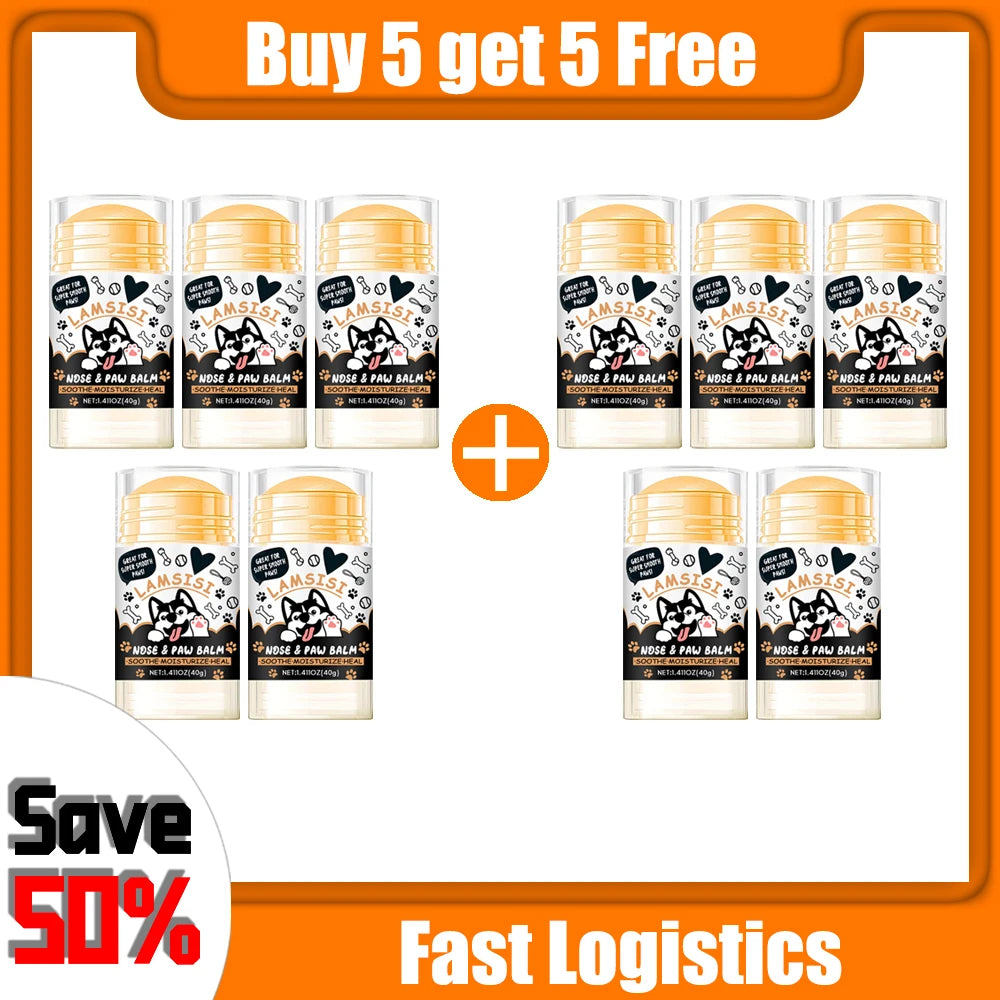 PawGuard™ Lick-Safe Dog Balm – Moisturizing & Crack Prevention