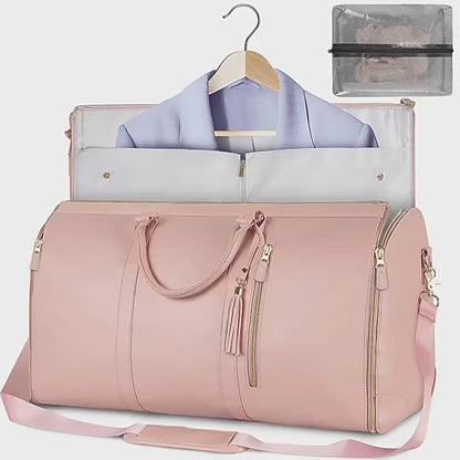 FitFlex Expedition Tote Bag Women's Handbag Foldable Suitbag Waterproof Clothes Totes Gym Duffle Bag