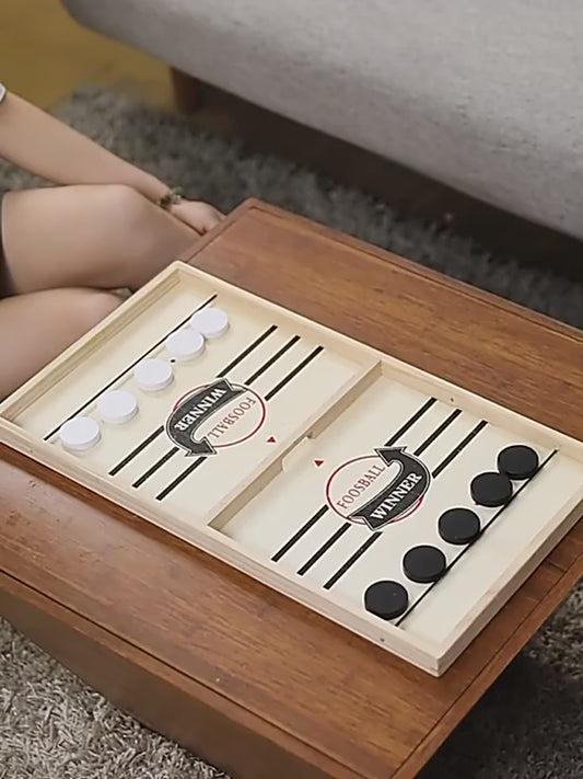 Foosball Winner Games Table Hockey Game Catapult Chess Parent-child Interactive Toy Fast Sling Puck Board Game Toys For Children
